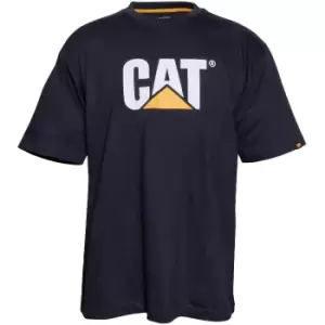 CAT Workwear Mens Classic Trademark Durable Shape Retaining T-Shirt XXL - Chest 50 - 53' (127 - 132cm)