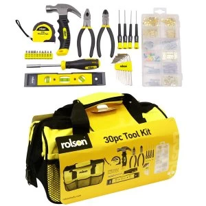 Rolson 30 Piece Tool Kit