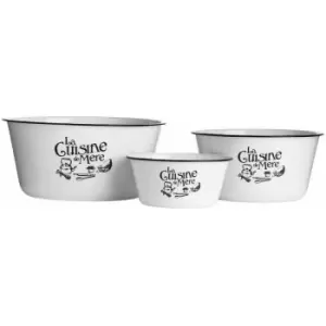 La Cuisine De Mere Set of 3 Mixing Bowls - Premier Housewares