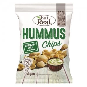 Eat Real Hummus Chips Cream Dill 45g