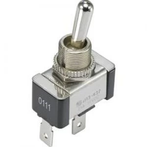 Toggle switch 14 Vdc 21 A 1 x OffOn SCI R13 437A1