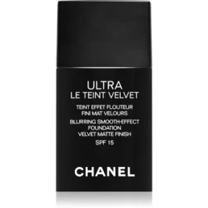 Chanel Ultra Le Teint Velvet Long-Lasting Foundation SPF 15 Shade Beige Rose 12 30ml