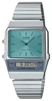 Casio AQ-800EC-2AEF Vintage Blue Dial Stainless Steel Watch