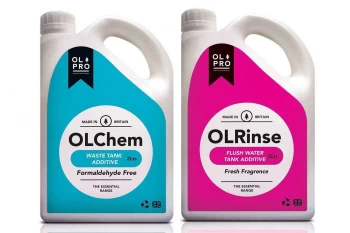OLPRO OLChem Toilet Fluid 2L and OLRinse Twin Pack