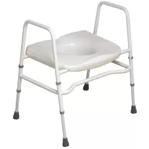 NRS Healthcare Mowbray Toilet Seat & Frame - Extra Wide