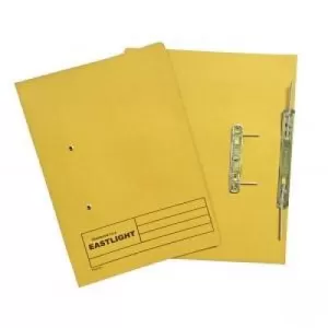 Transfer Springfile Foolscap Yellow - Pack of 25