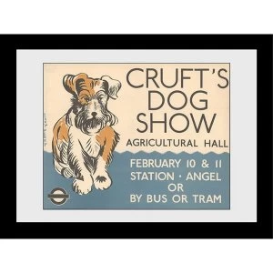 Transport For London Crufts 60 x 80 Framed Collector Print