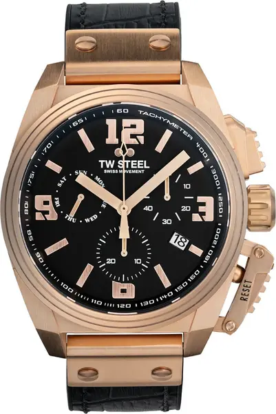 TW Steel Watch Swiss Canteen - Black TW-706