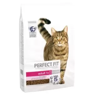 Perfect Fit Adult 1+ Dry Cat Food Salmon - 7kg (x1 bag)