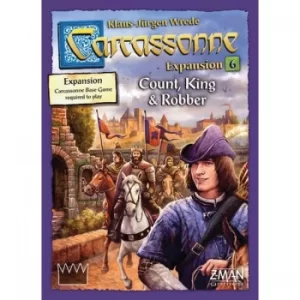 Carcassonne: Count, King & Robber Expansion 6 (English 2018 2nd Ed) Board Game