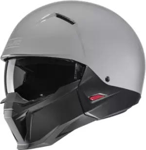 HJC i20 Solid Jet Helmet, grey, Size L, grey, Size L