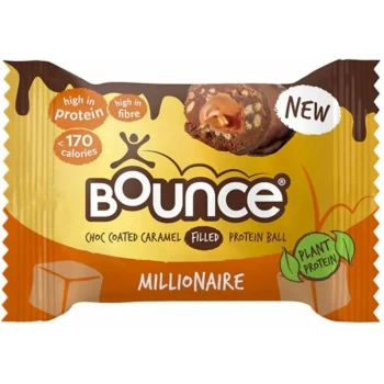 Dipped Caramel Millionaire Protein Ball - 40g x 12 - 702401 - Bounce
