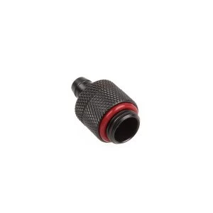 Bitspower Fitting 1/4" on 6mm ID - Rotatable Carbon Black