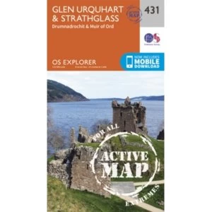 Glen Urquhart and Strathglass by Ordnance Survey (Sheet map, folded, 2015)