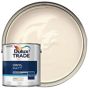 Dulux Trade Vinyl Matt Emulsion Paint - Magnolia 2.5L