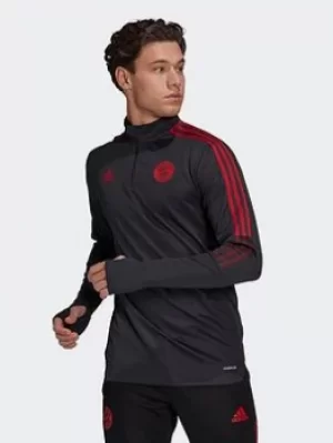 adidas Fc Bayern Tiro Training Top, Grey, Size XL, Men