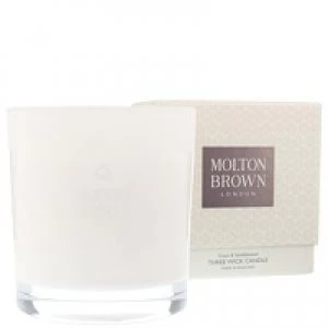 Molton Brown Coco & Sandalwood Three Wick Scented Candle 480g