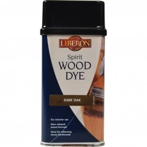 Liberon Spirit Wood Dye Dark Oak 250ml