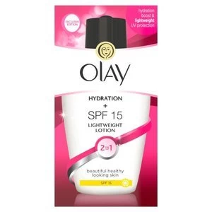 Olay 2in1 Hydration + SPF15 Lightweight Day Lotion 100ML