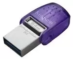 Kingston microDuo 3C 64GB USB Flash Drive, USB-C and USB-A