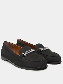 Long Tall Sally Chain Loafer - Black, Size 10, Women