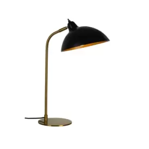 Futura Antik Brass Task Table Lamp