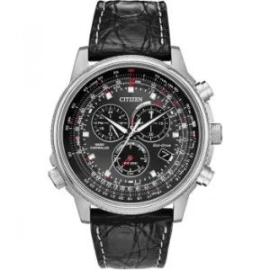 Gents Citizen Eco-Drive Chronograph Stainless Steel Watch