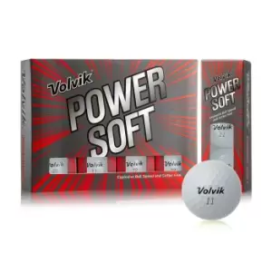 Volvik PowerSoft Golf Balls (dz) White