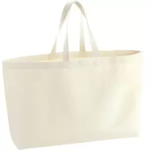 Canvas Oversized Tote Bag (One Size) (Natural) - Westford Mill