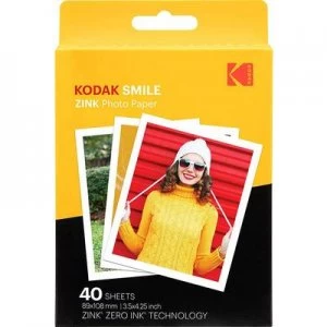 Kodak RODZL3X440 Photo paper 89 x 108mm 40 pc(s) Tearproof
