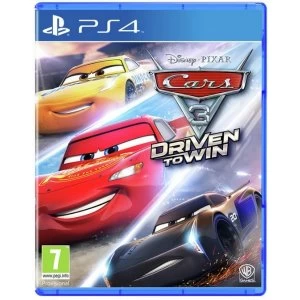 Cars 3 Driven to Win PS4 Game