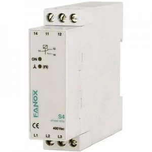 Monitoring relay 1 change over Fanox S4 3x400V AC