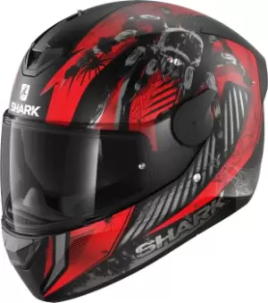 Shark D-SKWAL 2 Atraxx Helmet, black-red Size M black-red, Size M