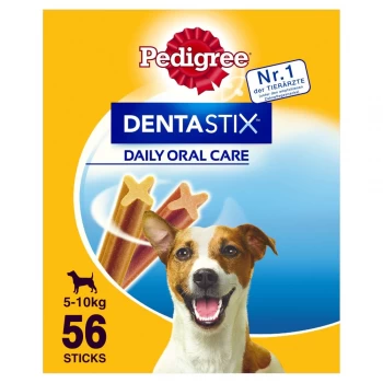 Pedigree Dry Dog Food + 56 x Dentastix Small - Special Bundle!* - Adult Chicken with Vegetables (12kg) + Dentastix Small (x56)