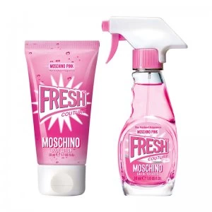 Moschino Fresh Couture Pink Gift Set 30ml Eau de Toilette + 50ml Body Lotion