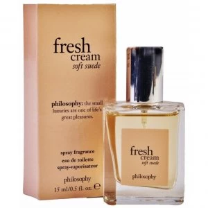 Philosophy Fresh Cream Soft Suede Spray Fragrance 15ml