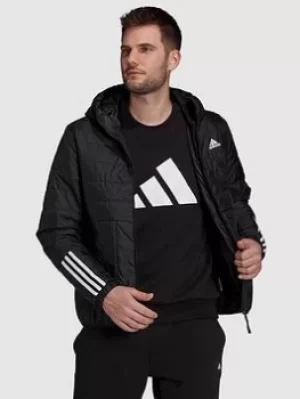 Adidas Itavic Light Hood Jacket, Black, Size S, Men