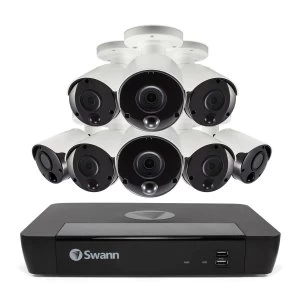 Swann 8 Camera 4K Ultra HD CCTV System with 2TB HDD - SWNVK-885808-UK