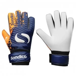 Sondico Blaze Goalkeeper Gloves Junior - Navy/Orange