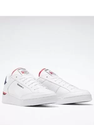Reebok Ad Court Shoes, White/Navy/Red, Size 6, Men