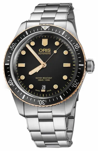 ORIS 01 733 7707 4354-07 8 20 18 Divers Sixty Five Stainless Watch