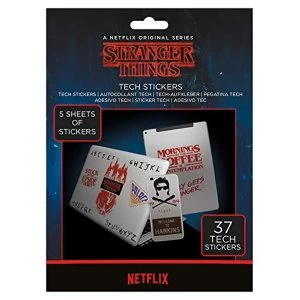Stranger Things Tech Stickers