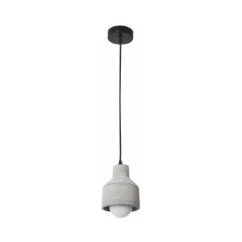 Forlight Lighting - Forlight King - Dome Ceiling Pendant Grey Black 1x E27