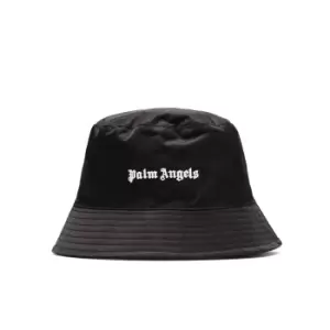 PALM ANGELS Classic logo bucket cap