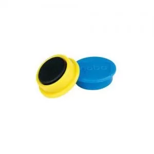 Nobo Magnetic Whiteboard Magnets 10 Pack 13mm Coloured Magnets