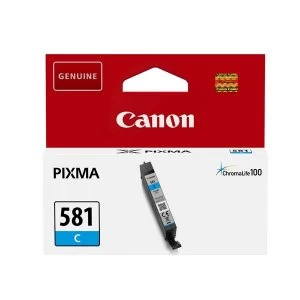 Canon CLI581 Cyan Ink Cartridge