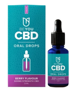 Be You Berry CBD Oral Drops, 600mg 30ml