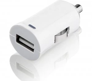 Iwantit I24CLN17 2.4A Bullet Universal Car Charger with Detachable Lightning Cable 1m
