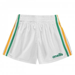 ONeills Mourne Shorts Boys - White/Green/Amb