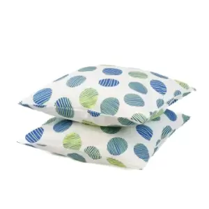 Streetwize Pair Of Polka Dot Scatter Cushions